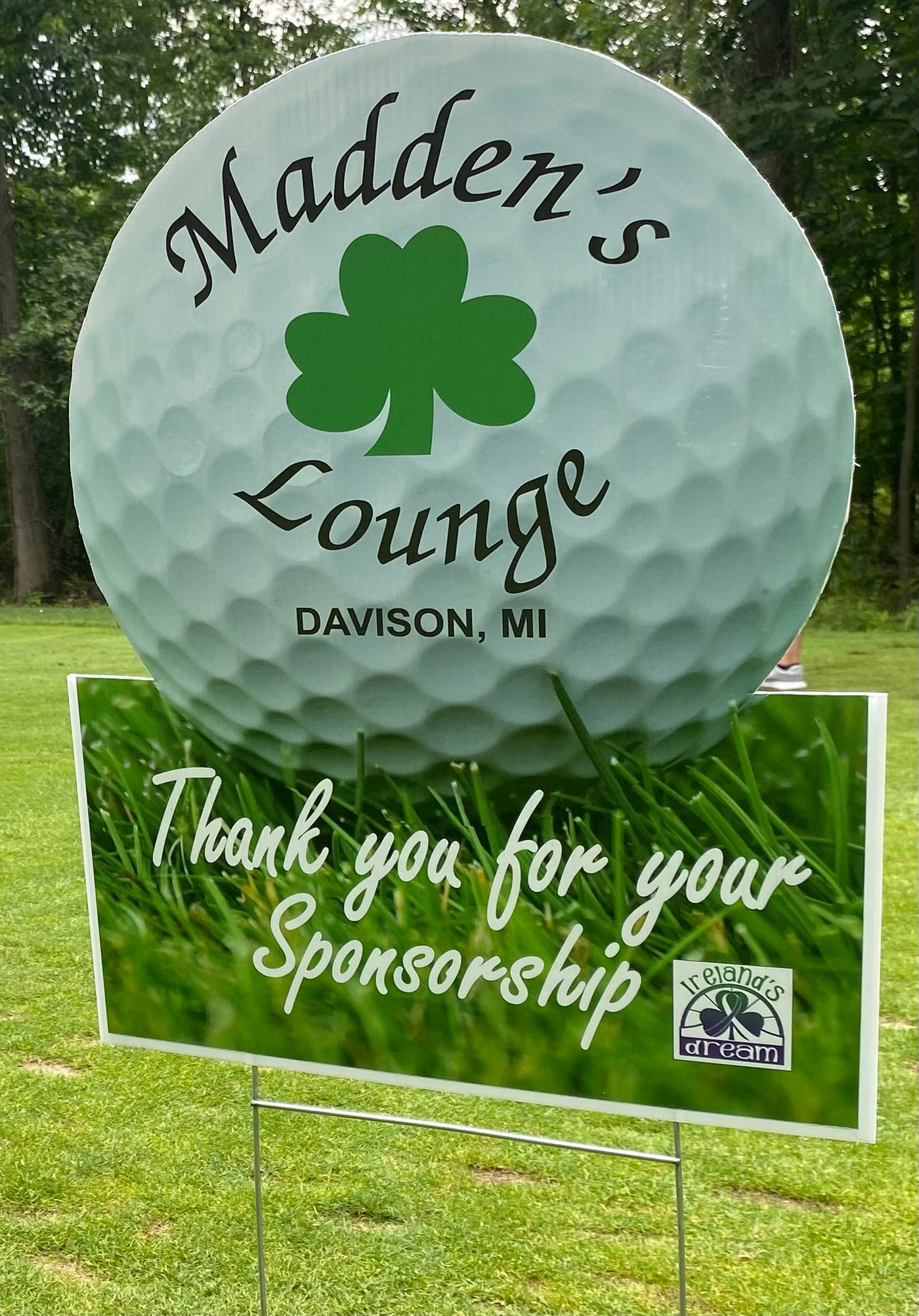 Shamrock Scramble- Hole Sponsor Madden's Lounge