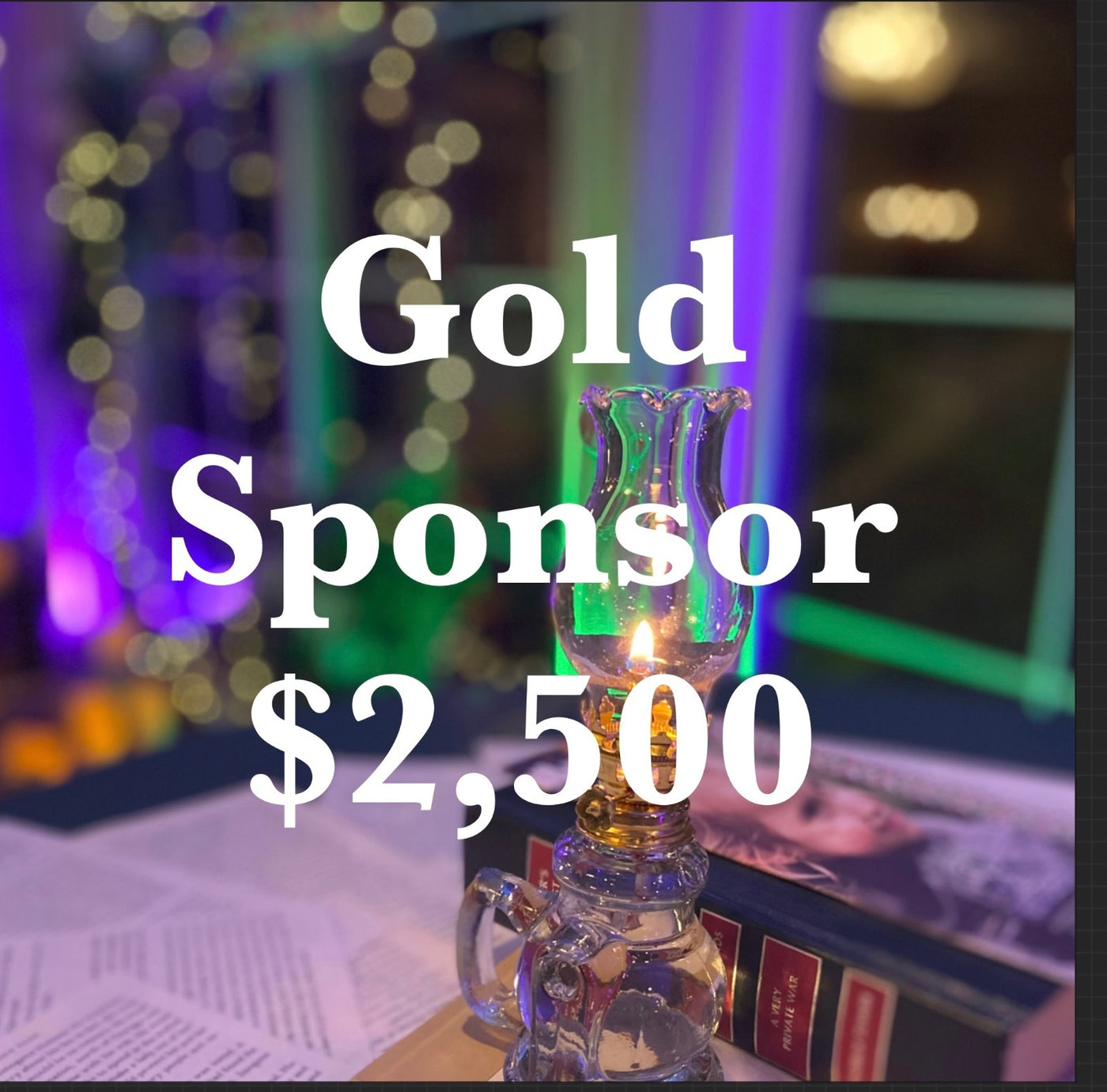 Green Ties for the Dream - Gold Sponsor  ($2,500)